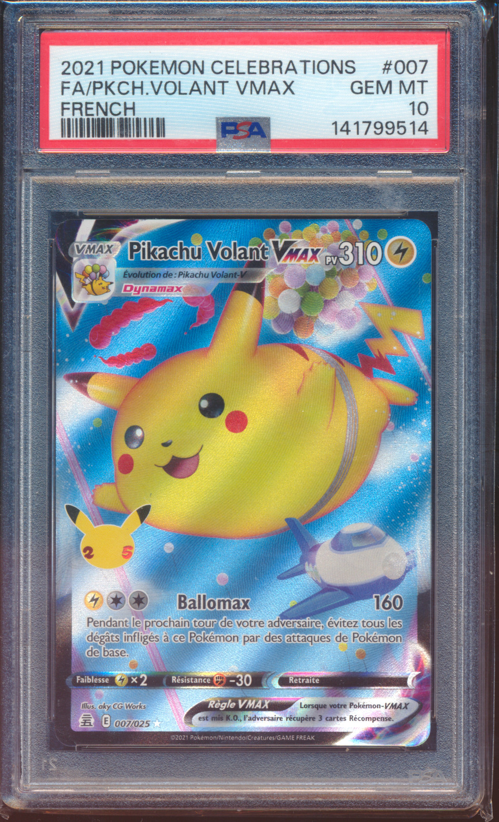 Pikachu Volant VMAX
