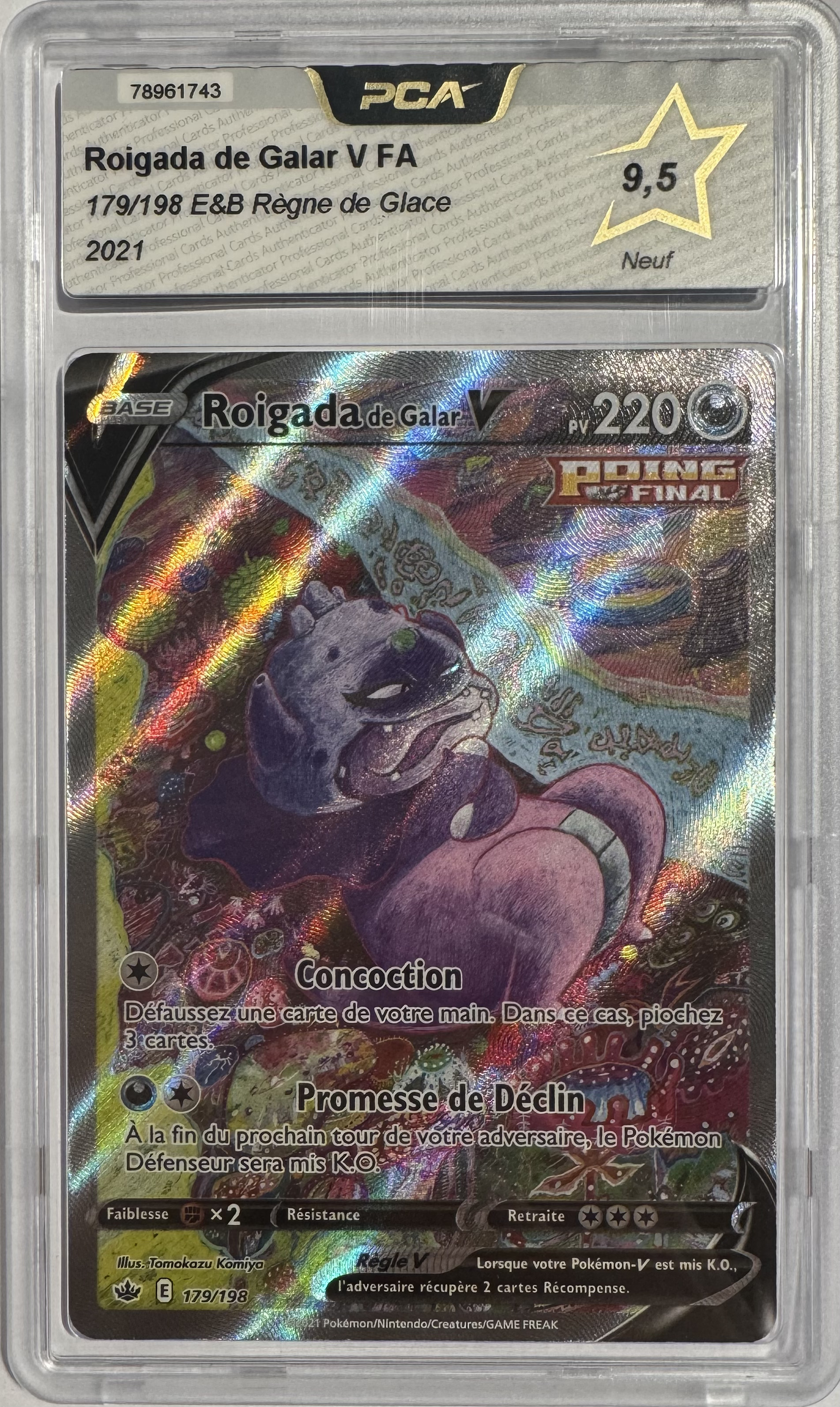 Roigada de Galar V FA - Pokémon (Règne de Glace)