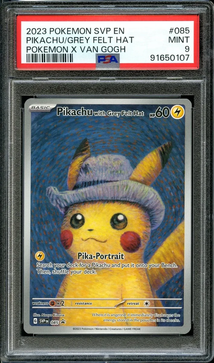 Pikachu Van Gogh - Promo - PREGRADEE - 94788213