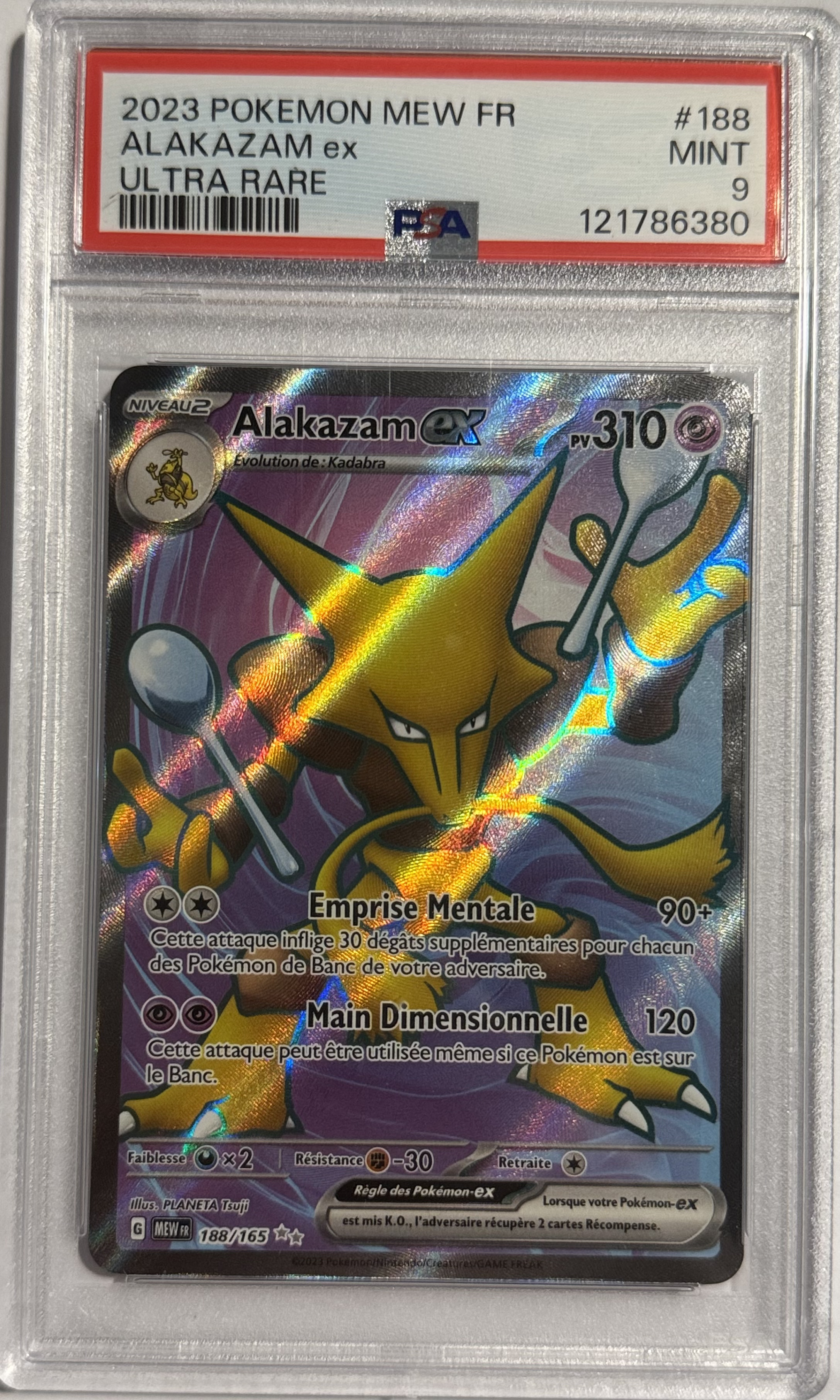 Alakazam Ex FA - Pokemon (151)