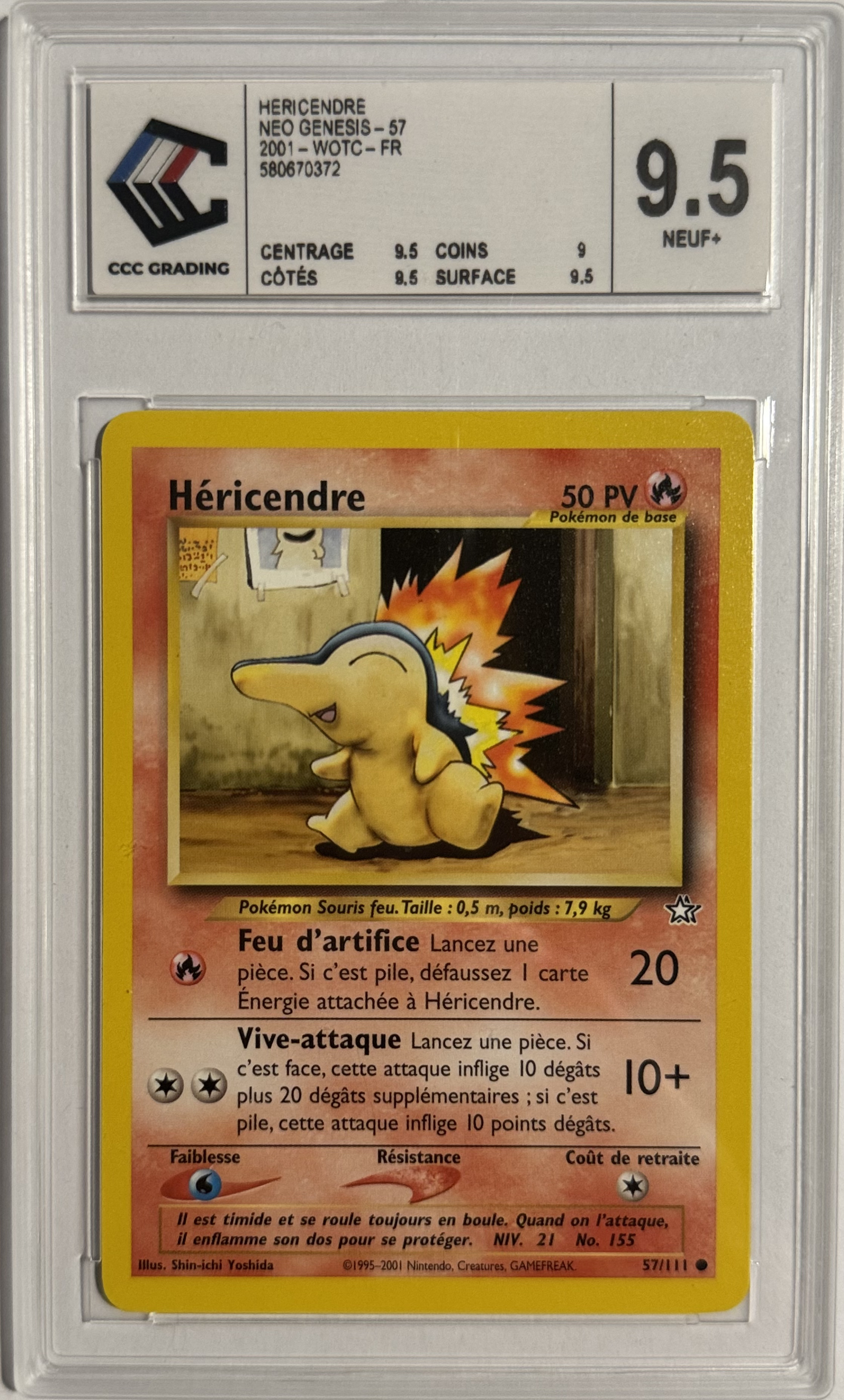 Héricendre - Pokemon (Neo Genesis)